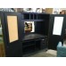 SOLD - Black Entertainment Center/Storage